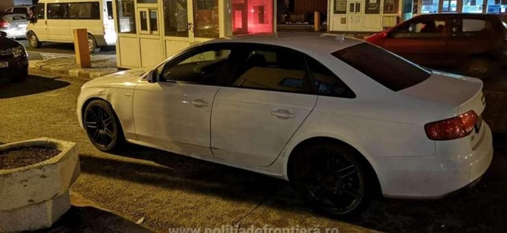  Audi A4 căutat în Marea Britanie, descoperit de polițiștii de frontieră ieşeni