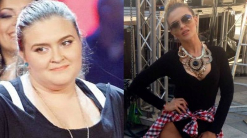  FOTO: Cântăreața Oana Radu s-a căsătorit cu antrenorul ei de fitness. A slăbit mai bine de 60 de kg