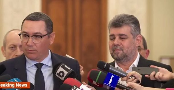  Ponta: PSD fuge cu moţiunea prin Parlament pentru că are blat cu PNL