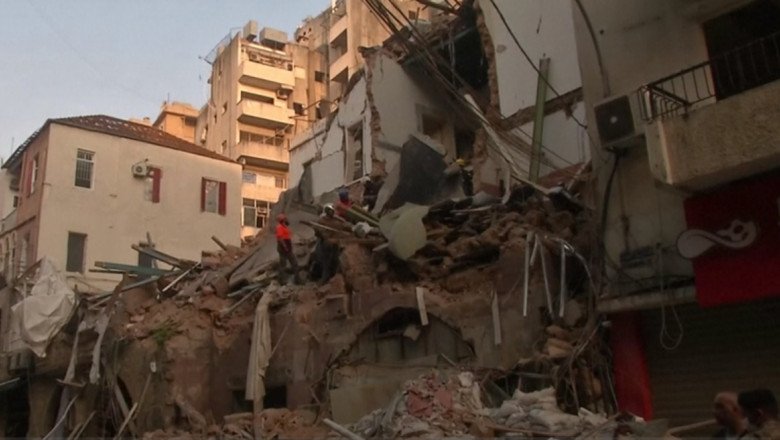  Se caută o inimă care bate sub ruine la o lună după explozia din Beirut. Mobilizare masivă pentru salvarea unui posibil supraviețuitor