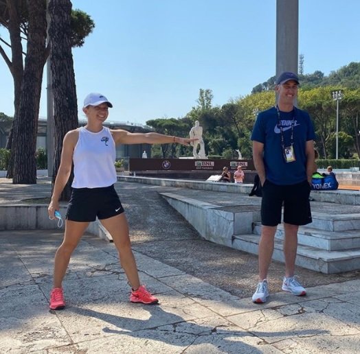  Simona Halep s-a reîntâlnit la Roma cu Darren Cahill, după 7 luni