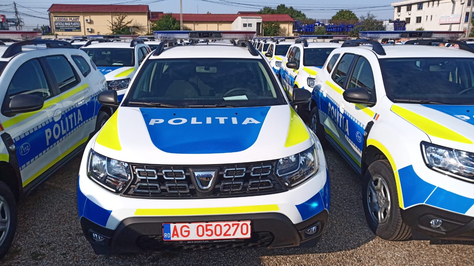  19 mașini de Poliție noi aduse la Iași