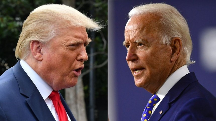  Joe Biden îl devansează pe Donald Trump cu 9 puncte procentuale