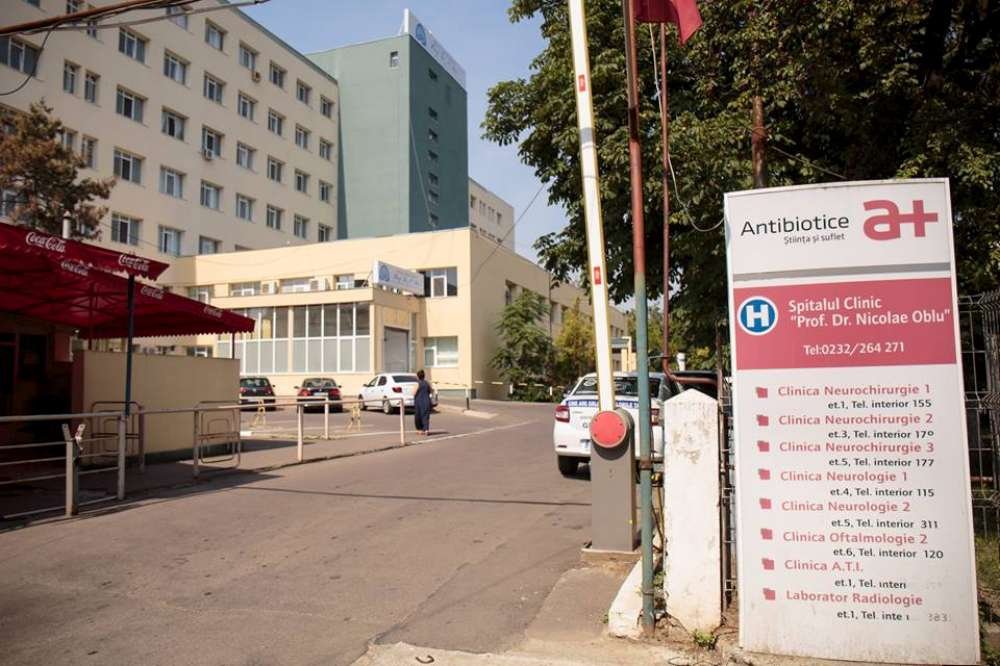  Un bolnav de COVID internat la Terapie Intensivă s-a sinucis la Spitalul de Neurochirurgie