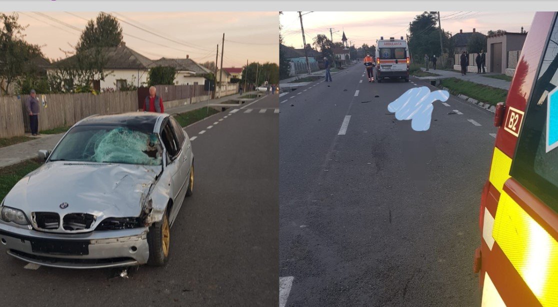  Un şofer băut a izbit mortal o femeie de 69 de ani pe o stradă din Șcheia