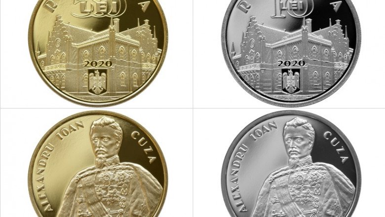  Noi monede introduse în circulație de BNR, dedicate domnitorului Alexandru Ioan Cuza