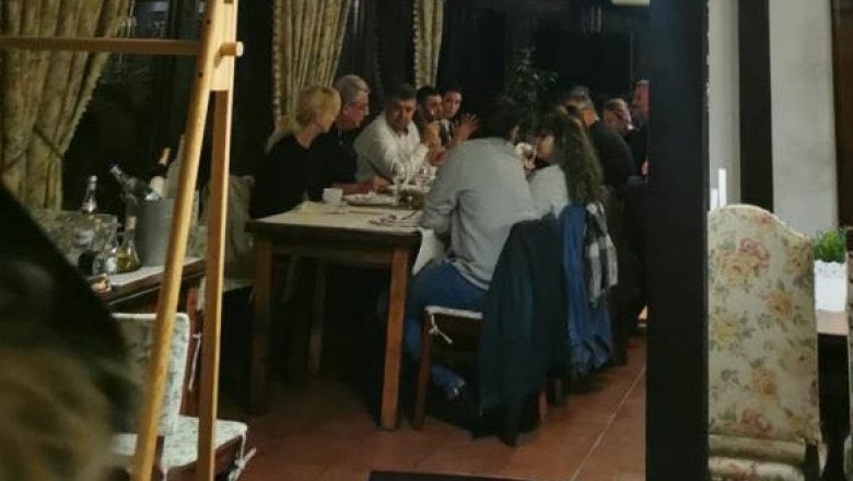  Ciolacu și Tudose, la masă cu 10 persoane, sfidând regulile anti-Covid