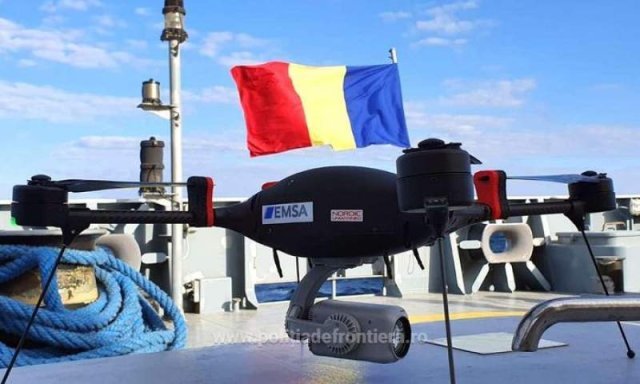  Poliția de Frontieră, dotată cu drone pentru supravegherea zonei de coastă de la Marea Neagră