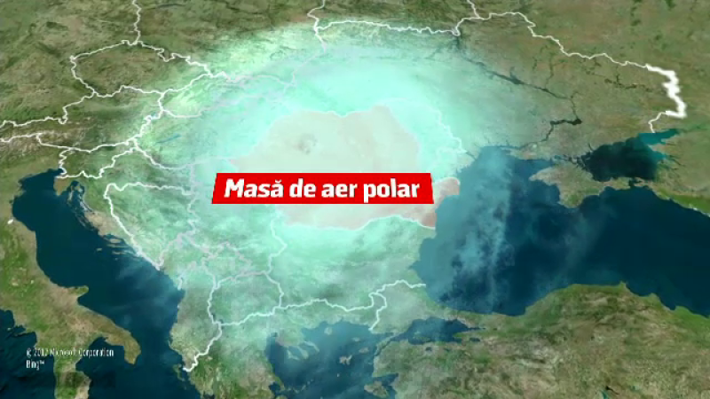  Val de aer POLAR peste România. Informare meteo de fenomene severe. Unde cad primele ninsori