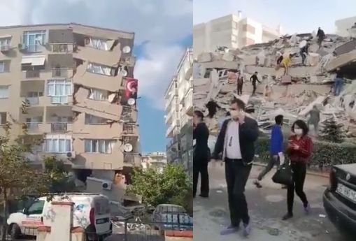  Cutremur puternic în largul Insulei Samos. Clădiri prăbuşite în Turcia şi Grecia