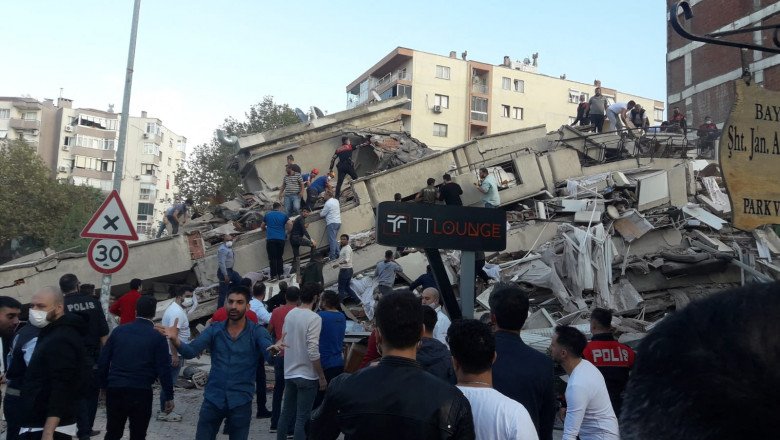  Şase morţi în Turcia şi doi în Grecia, 202 de răniţi după seismul din Marea Egee