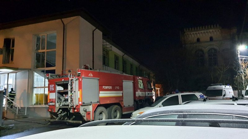  Incendiu la Secţia de Psihiatrie a Spitalului Municipal Roman. Ce s-a întâmplat cu pacienţii?