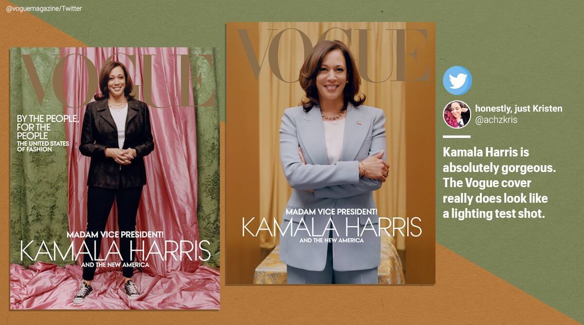  Kamala Harris, vicepreşedintele american ales, a debutat pe coperta revistei Vogue
