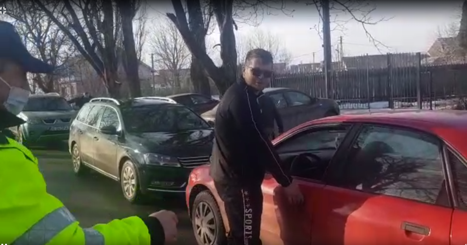  VIDEO Dealer de droguri și fără permis prins de polițiști la accidentul mortal de la Scânteia