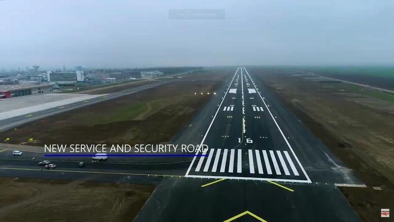  (VIDEO) Cum arată pista aeroportului din Bacău după ce a fost modernizată