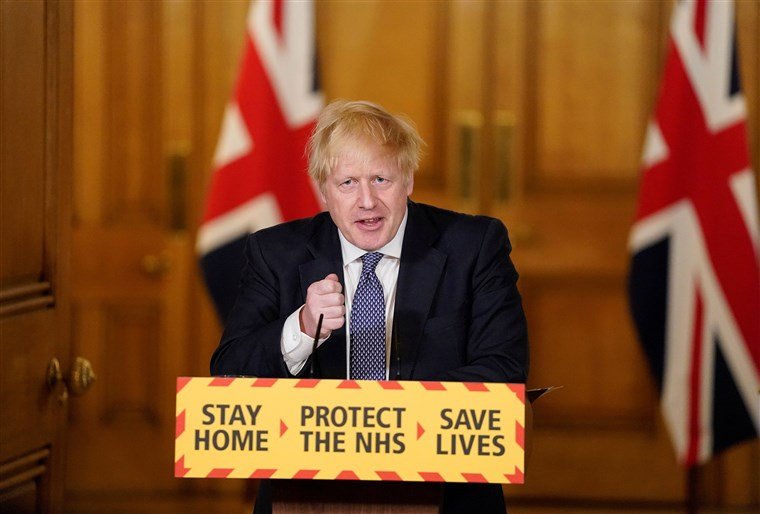  Boris Johnson: Varianta britanică a noului coronavirus este mai letală