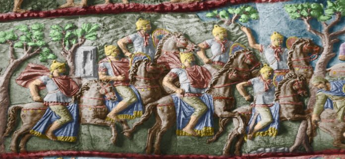  VIDEO Columna lui Traian, colorată virtual. Un film 3D pe care merită să îl vezi