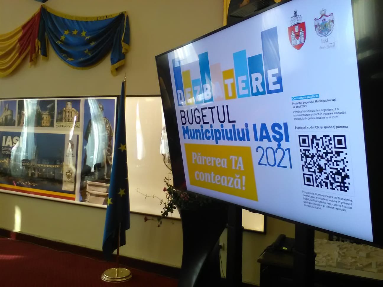  LIVE VIDEO: Conferință a primarului Mihai Chirica pe mai multe teme