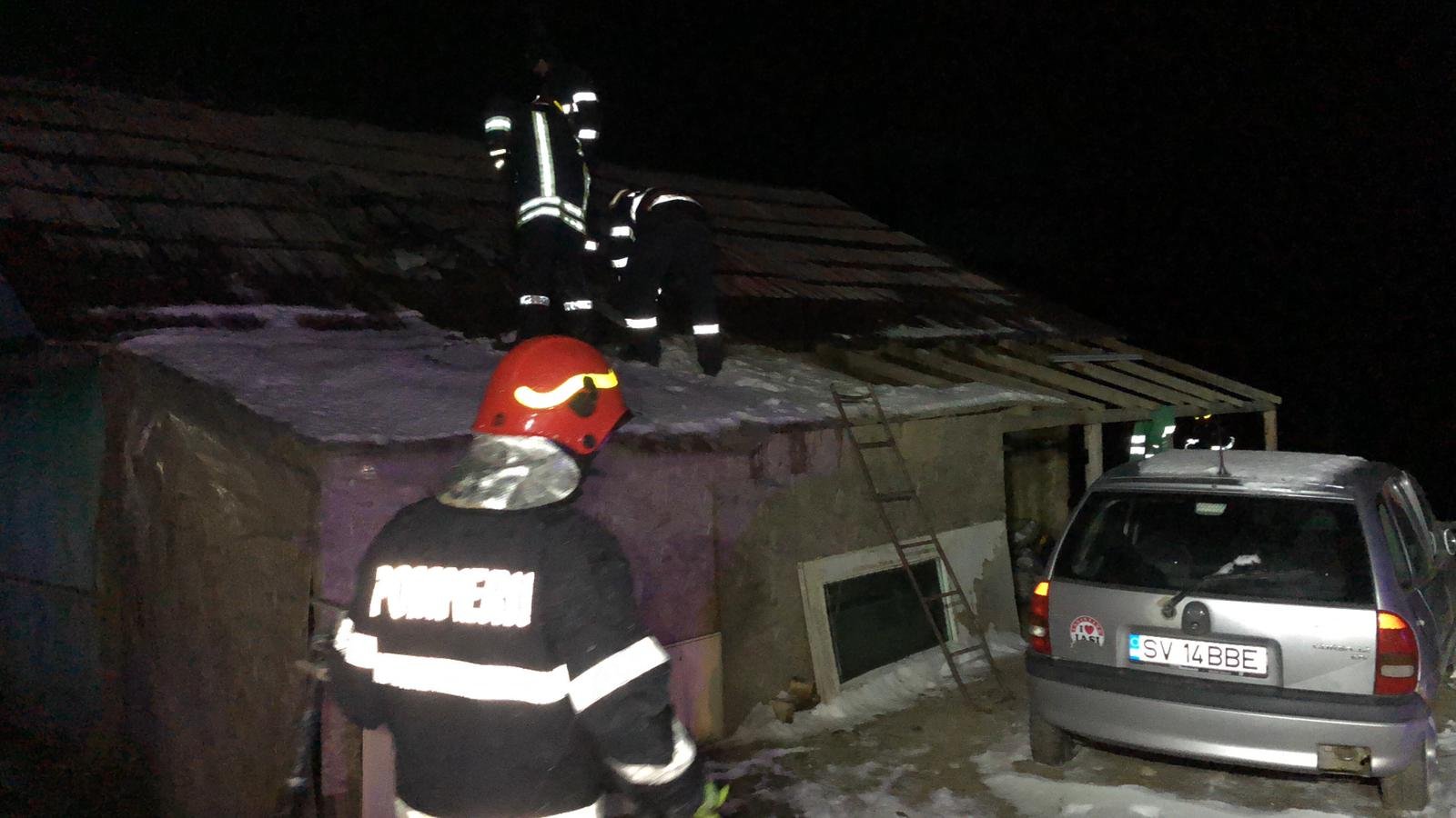  Un tânăr a murit carbonizat după ce și-a incendiat casa din Rediu