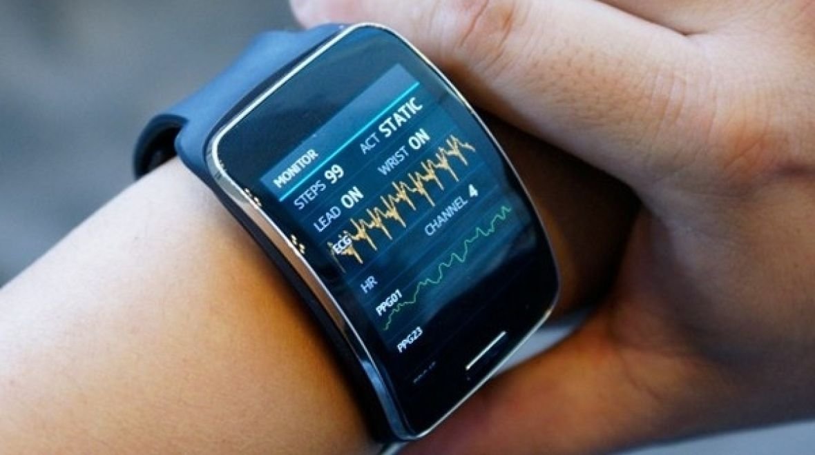  Tensiunea arterială și electrocardiograma, prin Samsung Health Monitor
