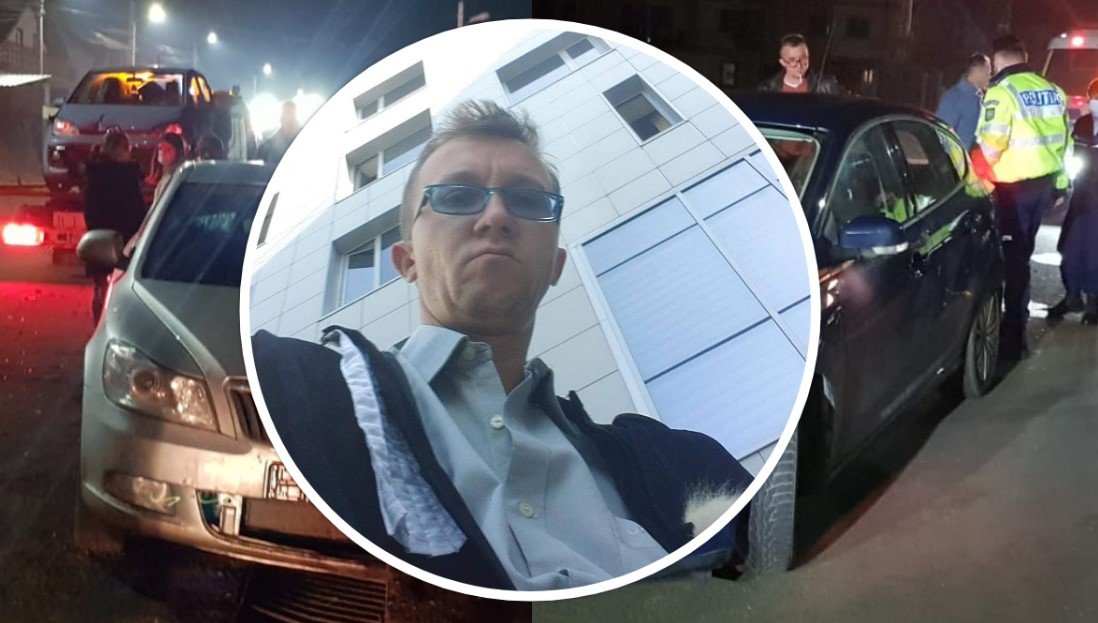  VIDEO – Un avocat iesean băut a făcut prăpăd printre mașinile parcate pe marginea drumului în Rediu