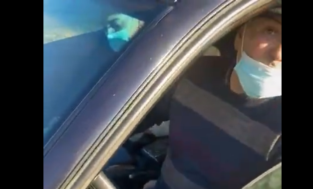 VIDEO Șofer fără permis prins circulând pe sens interzis, pe Cuza Vodă