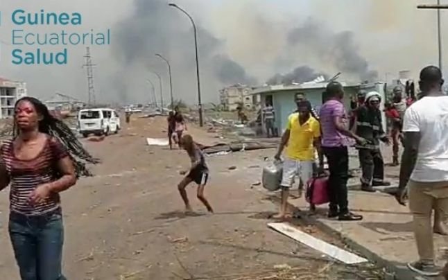  VIDEO CATASTROFĂ în Guineea Ecuatorială. O parte a capitalei a fost rasă de pe fața pământului de o serie de explozii care au devastat o tabără militară