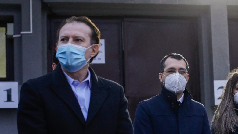  Cîţu şi Voiculescu, ceartă pe datele publicate de Ministerul Sănătăţii în privinţa pandemiei
