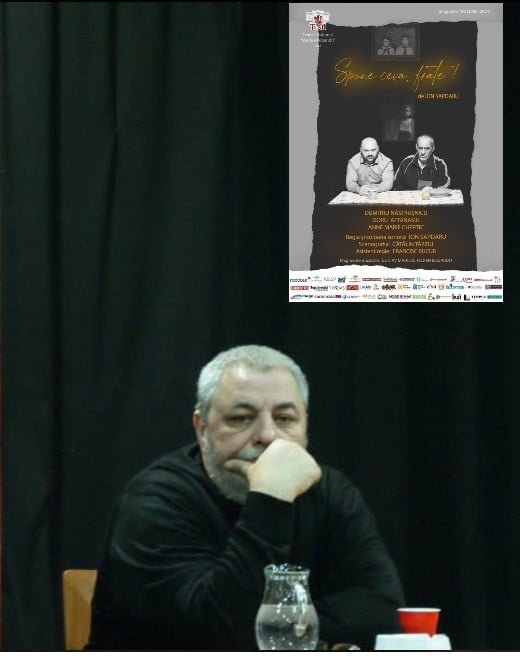  Spectacol semnat de Ion Sapdaru, în premieră mâine la Uzina cu Teatru