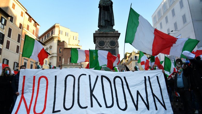  Surse: Toată Italia va intra în carantină de Paşte din cauza pandemiei