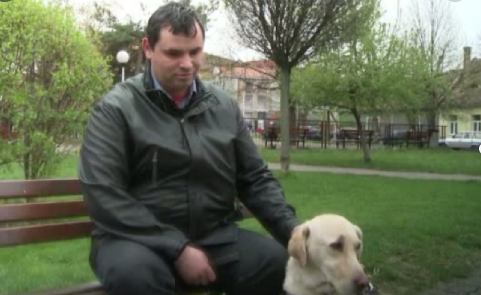  La Înalta Curte: Un nevăzător nu a fost lăsat cu câinele însoțitor în autobuz
