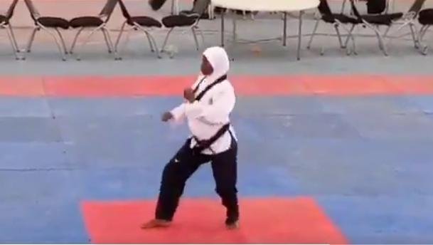  VIDEO O sportivă însărcinată în luna a opta a câștigat medalia de aur la Taekwondo