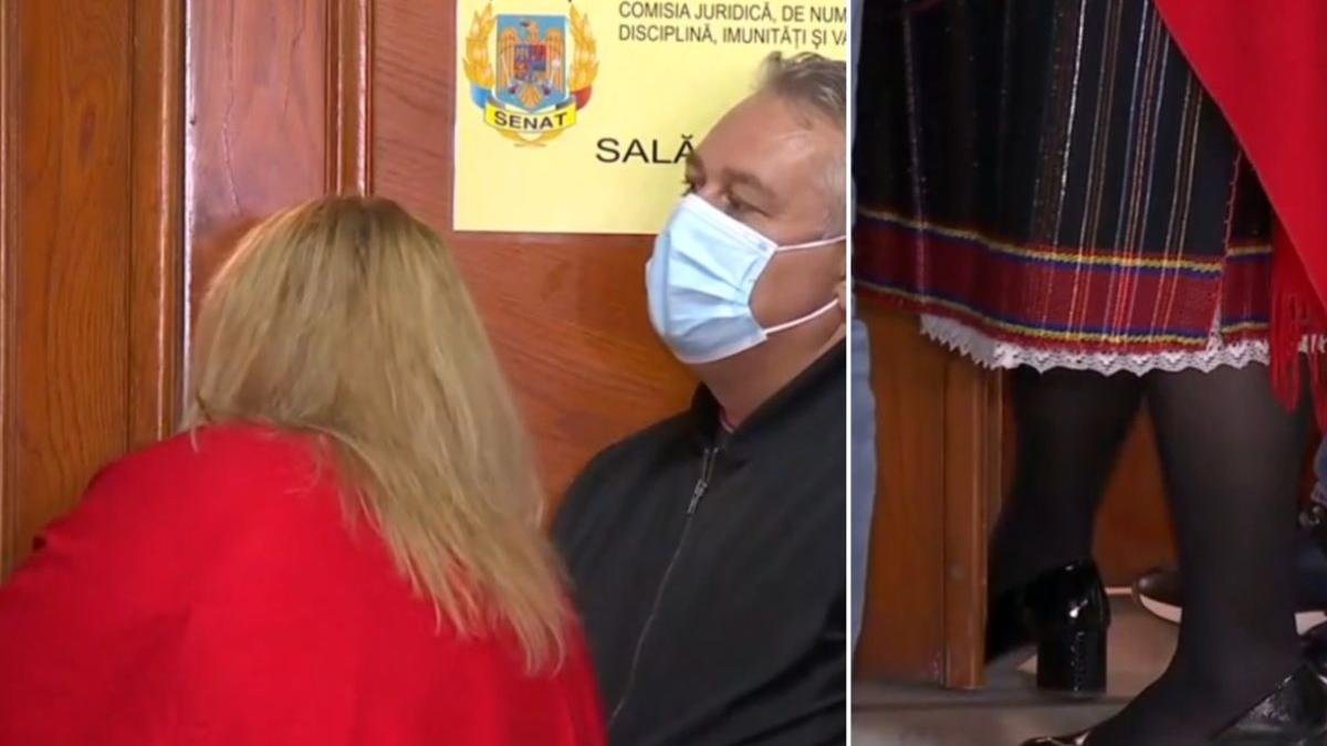  VIDEO Parlamentarii încuie ușile în urma lor ca să nu mai dea Șoșoacă peste ei