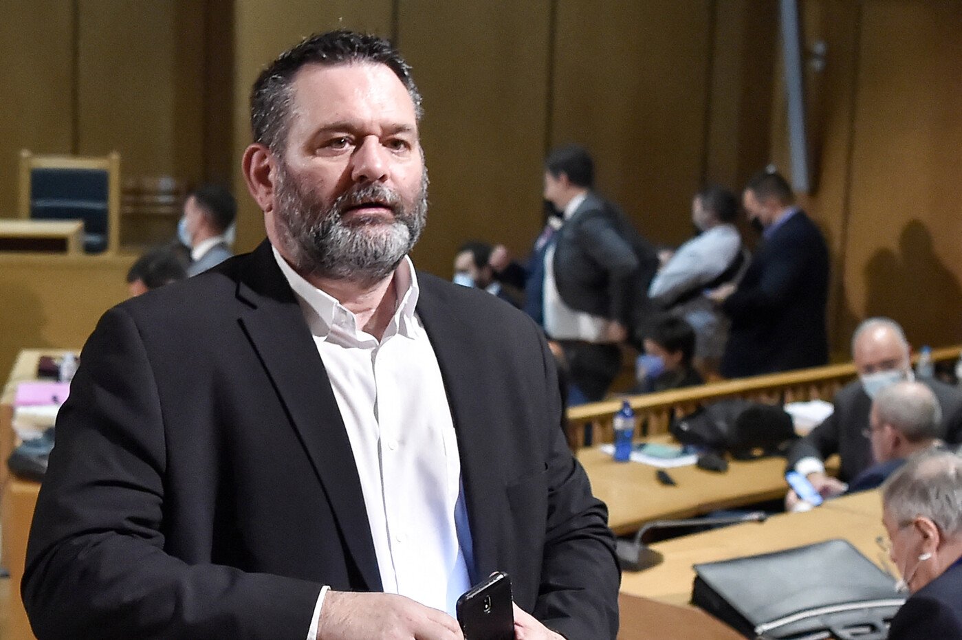  Eurodeputatul grec Ioannis Lagos, un fost cadru al Partidului Zori Aurii, arestat la Bruxelles
