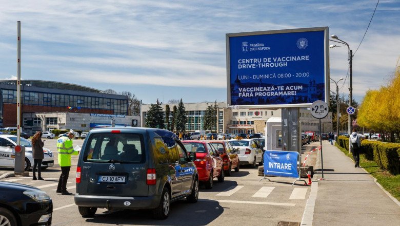  Cluj-Napoca a atins cea mai mare rată de vaccinare din țară, de 40%