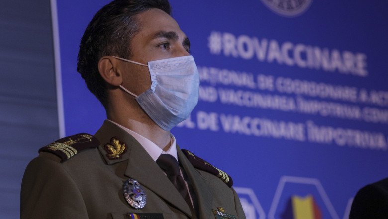  Gheorghiţă anunţă că România are cele mai multe modalităţi în care o persoană se poate vaccina