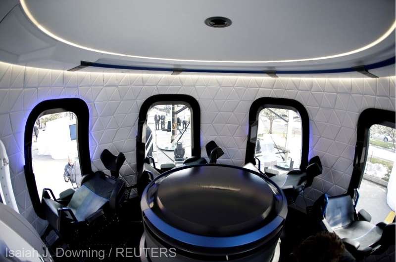  Blue Origin va trimite pentru prima dată oameni în spaţiu pe 20 iulie