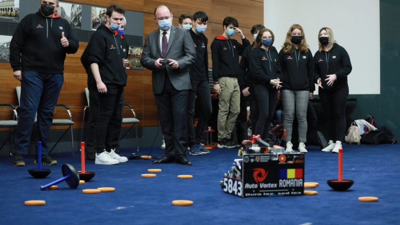  Echipa de robotică a României a devenit campioană mondială în Rusia
