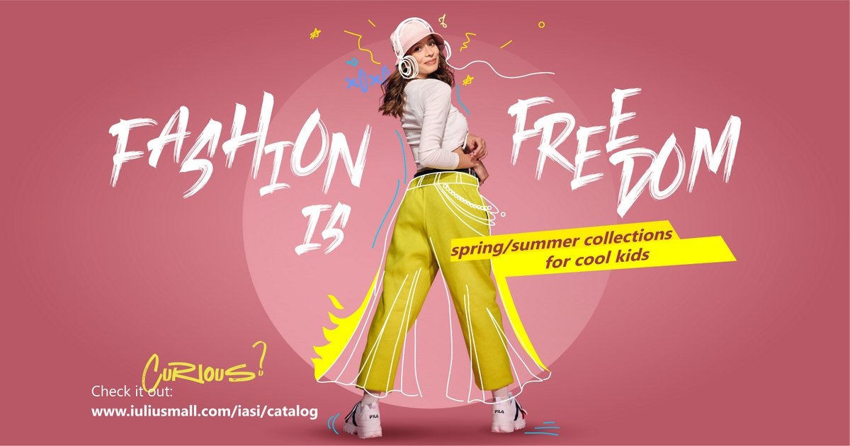  Fashion is freedom! Exprimă-ți personalitatea cu noile colecții din Iulius Mall Iași