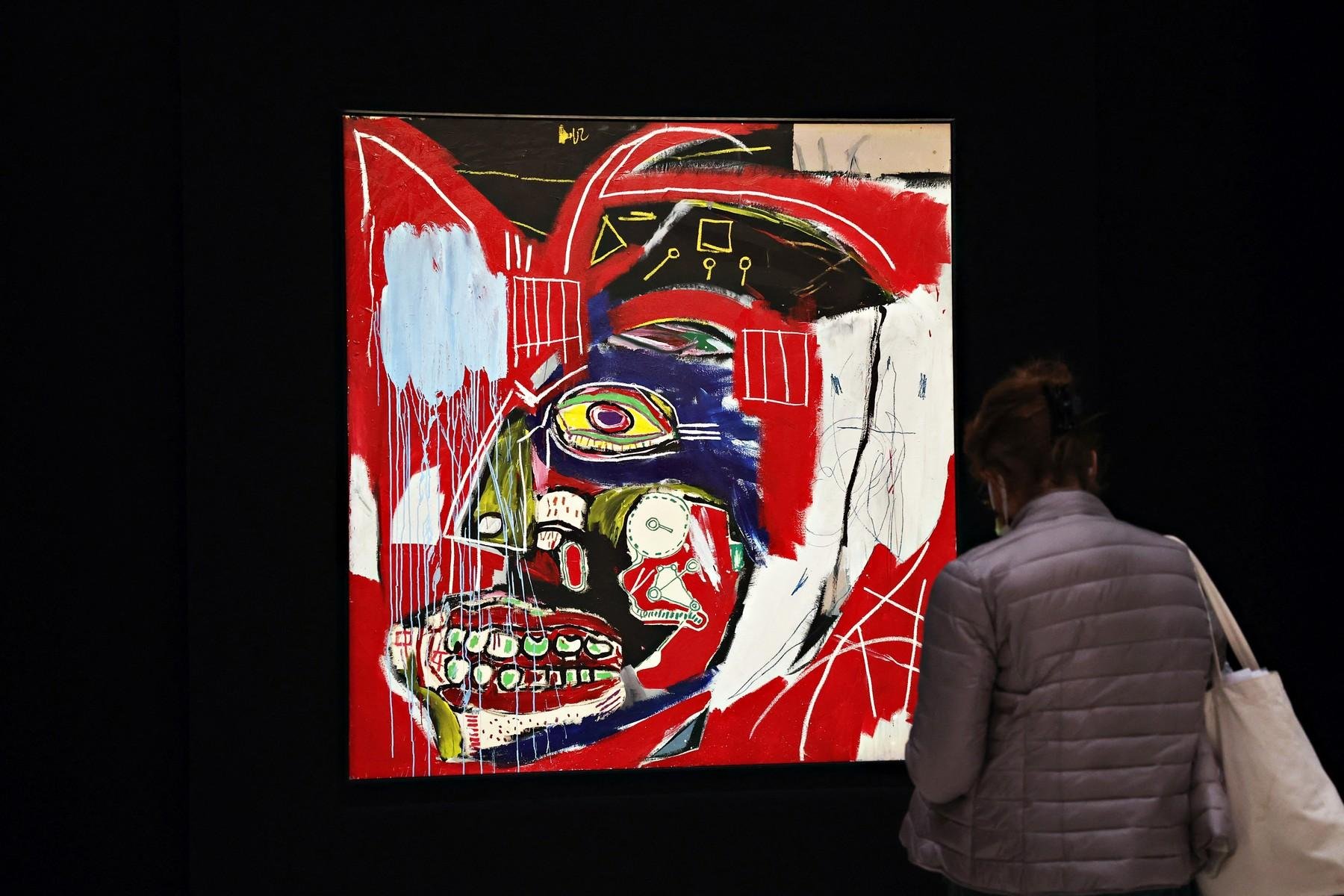  Un tablou de Basquiat, In This Case, a fost adjudecat la 93 de milioane de dolari