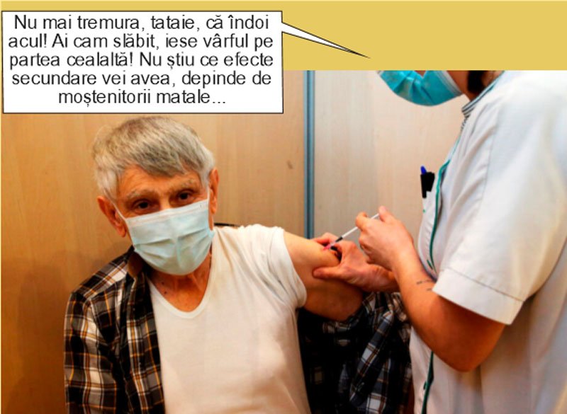  După ce au fost vaccinaţi cu AstraZeneca doi români au ajuns la spital cu capetele sparte!
