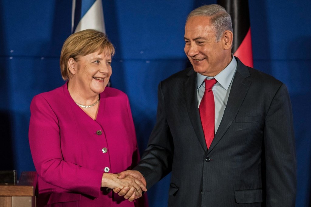  Merkel il asigura pe Netanyahu de „solidaritatea” Germaniei cu Israelul