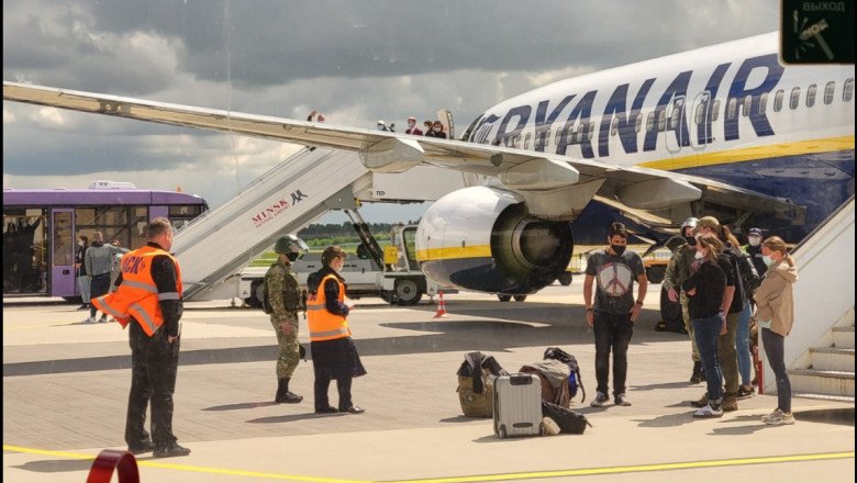  Aviaţia globală se confruntă cu cea mai mare criză politică din ultimii ani, după deturnarea avionului Ryanair