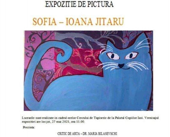  Expoziţie inedită de pictură: în centru, pisicile