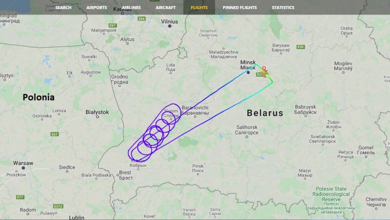  Avioanele decolate din Belarus fac piruete ca balerinele prin aer. Nu au voie în spațiul european