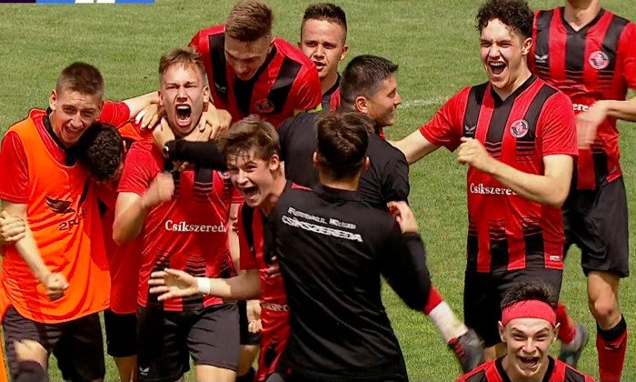  AFK Csikszereda a câştigat Liga Elitelor U19 şi va juca în UEFA Youth League