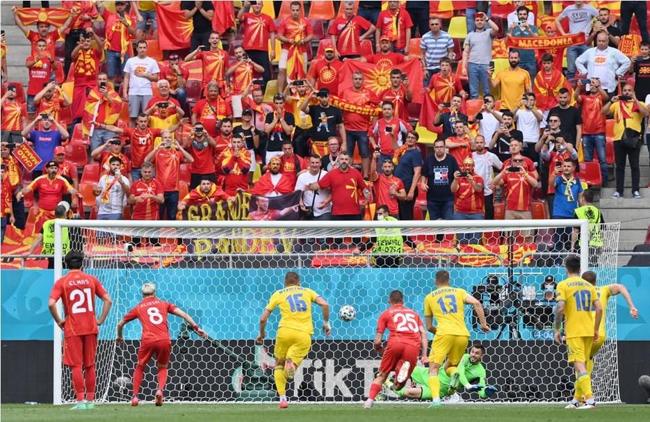  EURO Ucraina a învins Macedonia de Nord la Bucureşti într-un meci din Grupa C