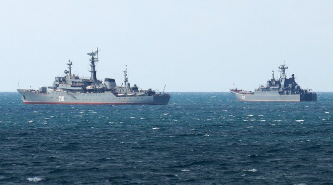  Rusia îşi arată din nou muşchii: organizează un amplu exerciţiu militar în Marea Mediterană