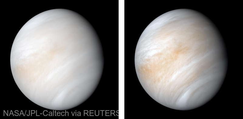  Viaţa pe Venus nu este posibilă în absenţa apei din atmosfera planetei