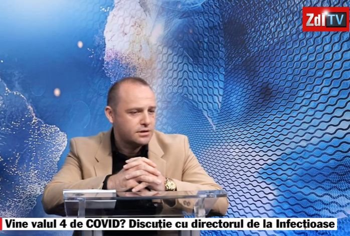  ZDI TV: Vine valul 4 al pandemiei? Interviu cu managerul Spitalului de Infecţioase din Iaşi
